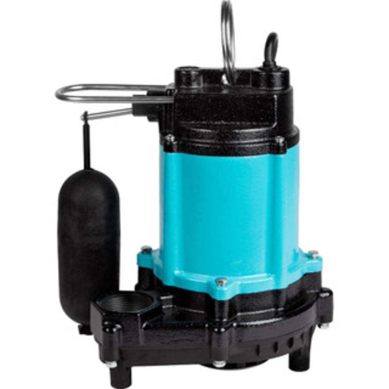 Little Giant Submersible, Sump & Sewage Pumps, Type: Sump Pump, Operation: Integral Diaphragm, Voltage: 115, 115, Amperage Rating: 6.5, Horsepower: .5, Outlet Size: 1-1/2 (Inch) 510803 - 35232339