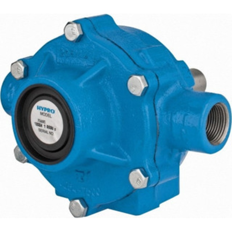 Pentair 8-Roller Pump, Cast Iron Housing Material, Roller Spray Pump Only 3/4 Inch Inlet Size, 3/4 Inch Outlet Size, 300 psi Max Working Pressure, 1000 Max RPM, Viton, Lip, 416 Stainless Steel, NPT 7560C - 09397407