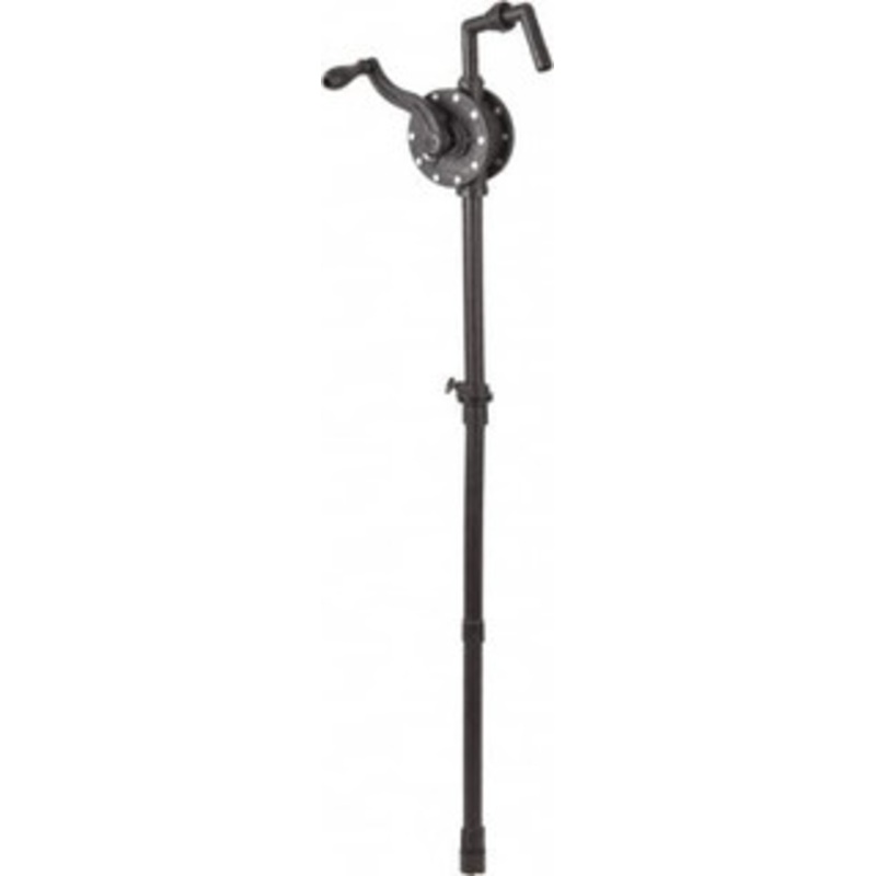 PROLUBE 6 GPM, Polypropylene Hand Operated Rotary Pump For 15 to 55 Gal Drums, For Detergents, Dispenses Petroleum Based Media & Variety of Other Fluids Such as Antifreeze, Glycerin & Windshield Fluids ERP/01 - 02393056