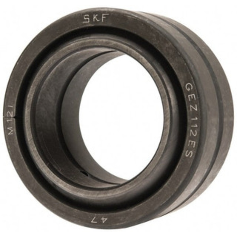SKF 1-3/4 Bore Diam, 38,250 Lb Dynamic Capacity, Spherical Plain Bearing 2-13/16 OD, 1-17/32 Thick, 114,750 Lb Static Load Capacity GEZ 112 ES - 86038965