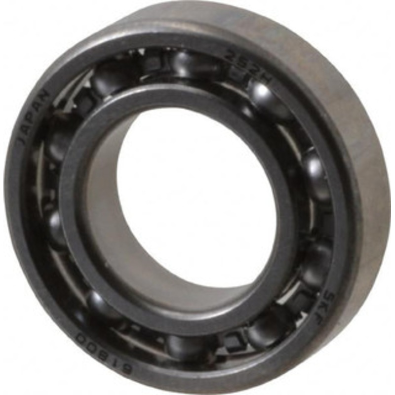 SKF 10mm Bore Diam, 19mm OD, Open Thin Section Radial Ball Bearing 5mm Wide, 1 Row, Round Bore, 132 Lb Static Capacity, 310 Lb Dynamic Capacity 61800 - 76690965