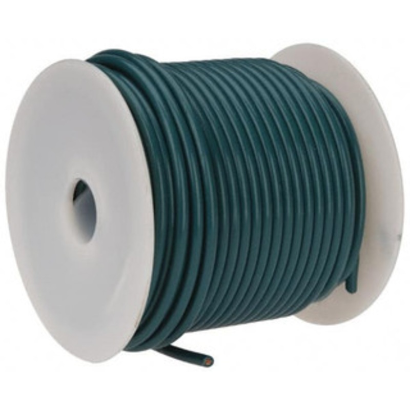 Southwire 12 Gauge Automotive Primary Wire 100 ft. Long, Green 55678923 - 03267861
