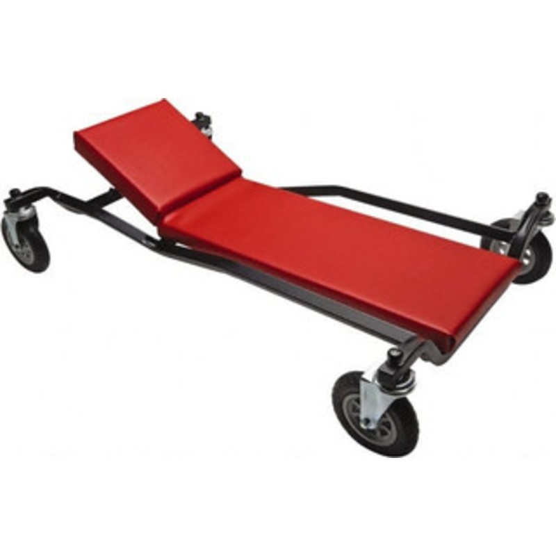 Whiteside Manufacturing 600 Lb Capacity, 4 Wheel Heavy-Duty Creeper Steel, 40 Long x 7-7/8 High x 24 Wide MTLPNEUADJP - 30341192