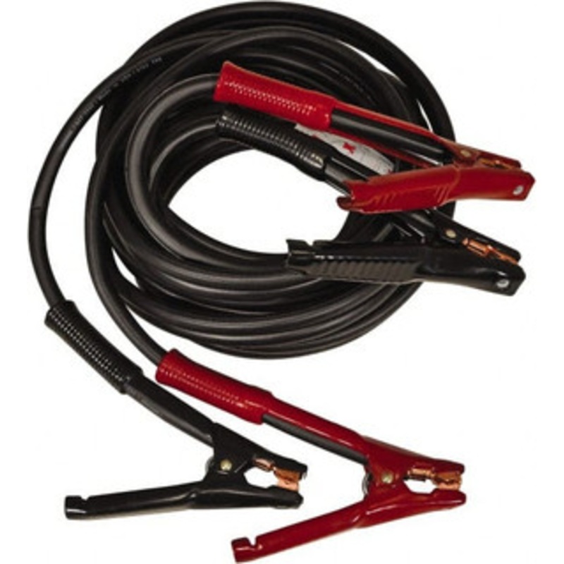 Associated Equipment Booster Cables, Type: Heavy-Duty Booster Cable, Wire Gauge: 1/0 AWG, 1/0 AWG, Wire Gauge: 1/0 AWG, Length (Feet): 25, 25, Color: Black, Red, Black/Red, Cable Length: 25 6163 - 39747092