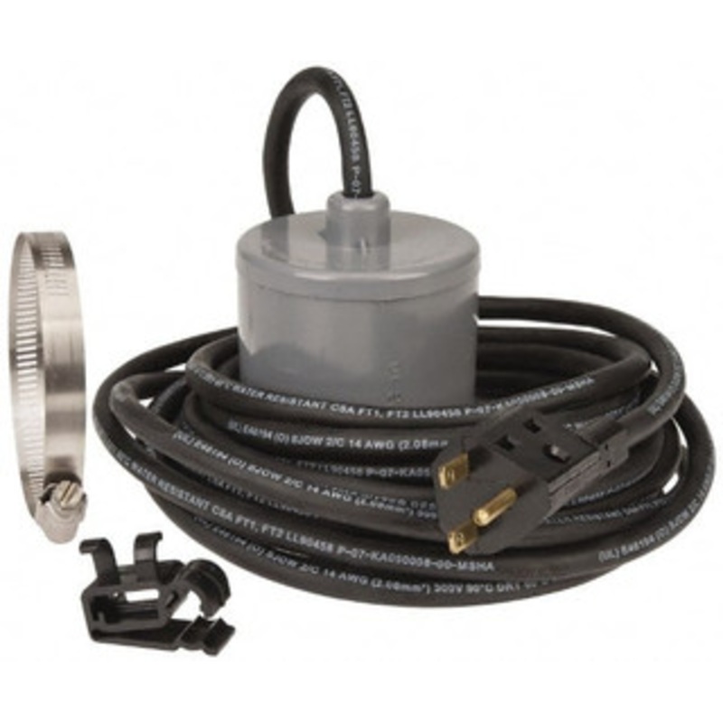 Berkeley Pump 230 AC Volt, Sump, Sew and Eff, Float Switch 20 Ft. Cord Length, 2 HP, PVC PW217-112B - 09115817