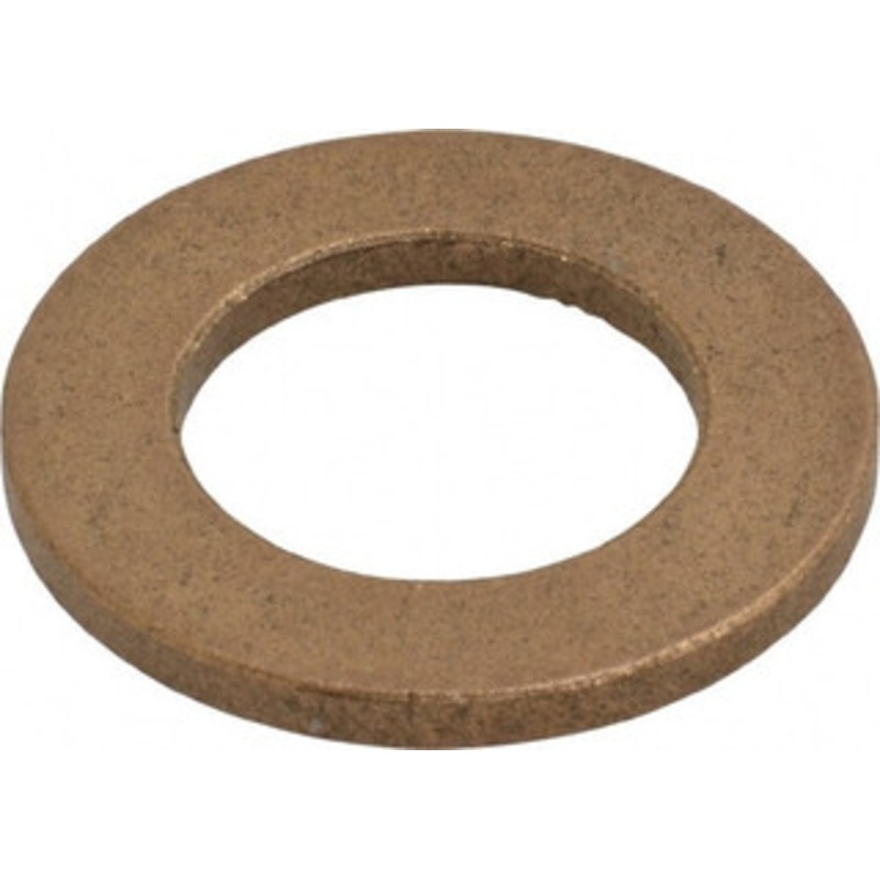 Boston Gear 7/8 ID x 1-1/2 OD x 1/8 Thick Bronze Thrust SAE-841 Bearing 10,000 Max Pressure x Velocity 35788 - 06455471
