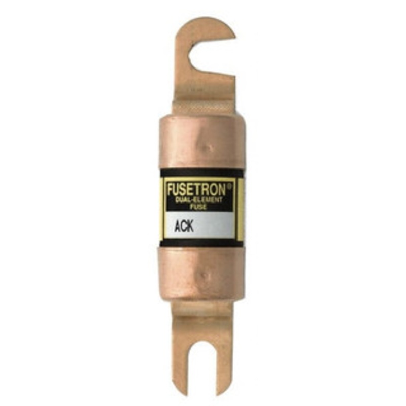 Bussmann 100 Amp Time Delay Fast-Acting Forklift & Truck Fuse 125VAC, 125VDC, 4.46 Long x 1 Wide, Littelfuse CCK100, Bussman ACK-100, Ferraz Shawmut ACK100 ACK-100 - 84720598