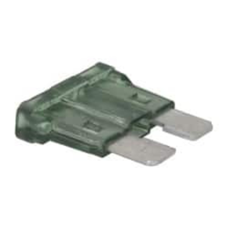 Bussmann 35 Amp, 32 VDC, Bussmann ATC-35, Fast Acting Automotive Fuse 3/4 Long, Blue/Green, Littlefuse ATO035, Ferraz Shawmut AF-35 PK5 ATC-35 - 74680588