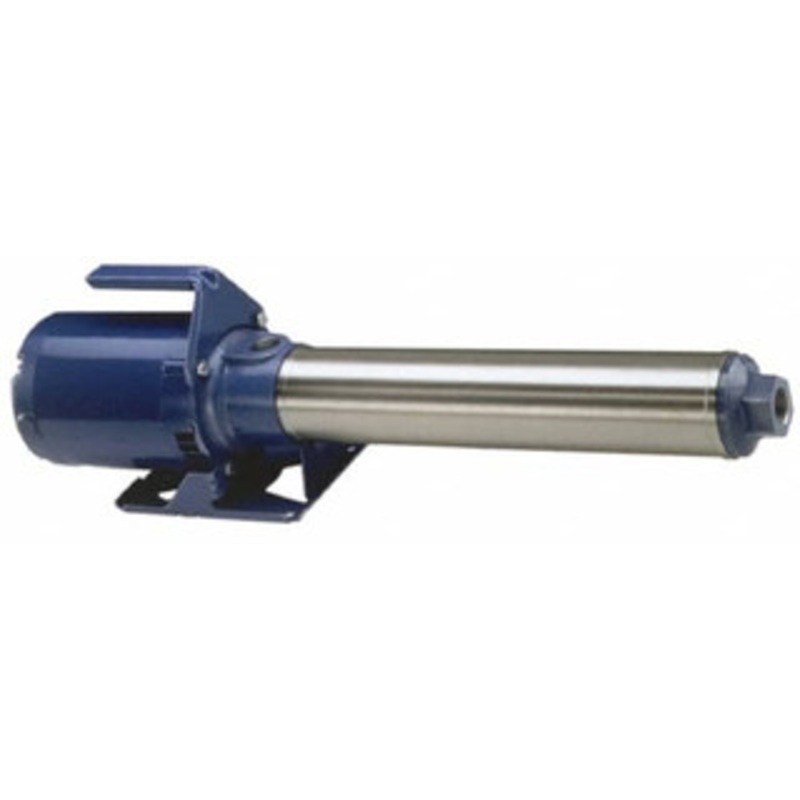 Goulds Water Technology 1/3 hp, 1 Phase, 115/230 Volt, Suction and Gravity Feed Pump, Multi Stage Booster Pump Water Supply Booster, ODP Motor, 7 Stage 5GBC03 - 73037251