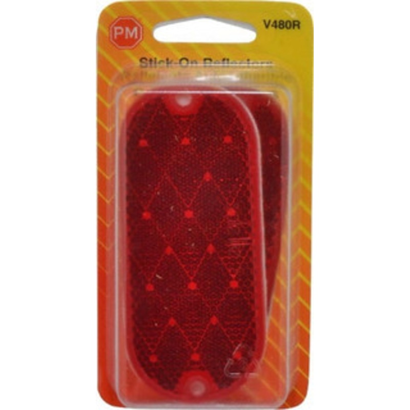 Peterson Manufacturing Red Lens & Reflector Plastic V480R - 06885024