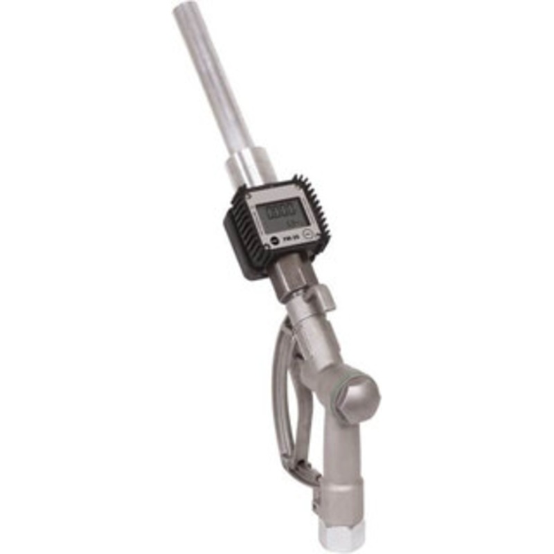 PROLUBE Nozzle Repair Part Contains Manual Fuel Nozzle fitted with Digital Turbine Fuel Meter, For Use with Gasoline & Diesel Fuel FM-20/FCN/0-1/N - 42829978