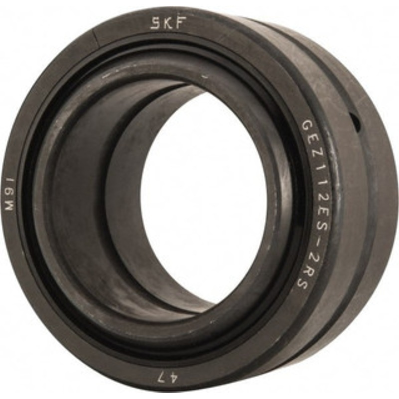 SKF 1-3/4 Bore Diam, 38,250 Lb Dynamic Capacity, Spherical Plain Bearing 2-13/16 OD, 1-17/32 Thick, 114,750 Lb Static Load Capacity GEZ 112 ES-2RS - 86038973