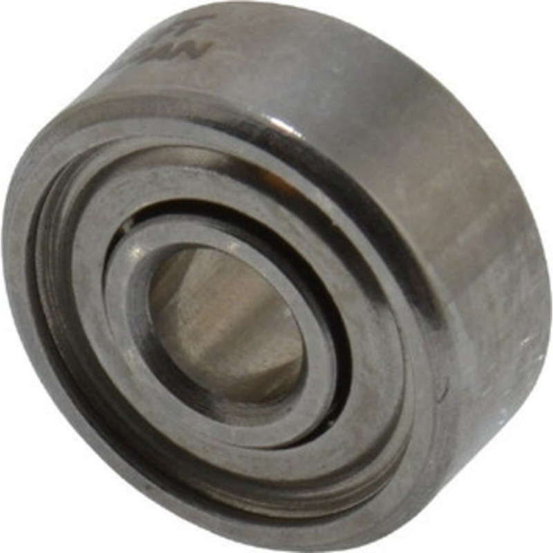 SKF 1/8 Bore Diam, 3/8 OD, Double Shield Deep Groove Radial Ball Bearing 5/32 Wide, 1 Row, Round Bore, 27 Lb Static Capacity, 70 Lb Dynamic Capacity R2FF - 07173735