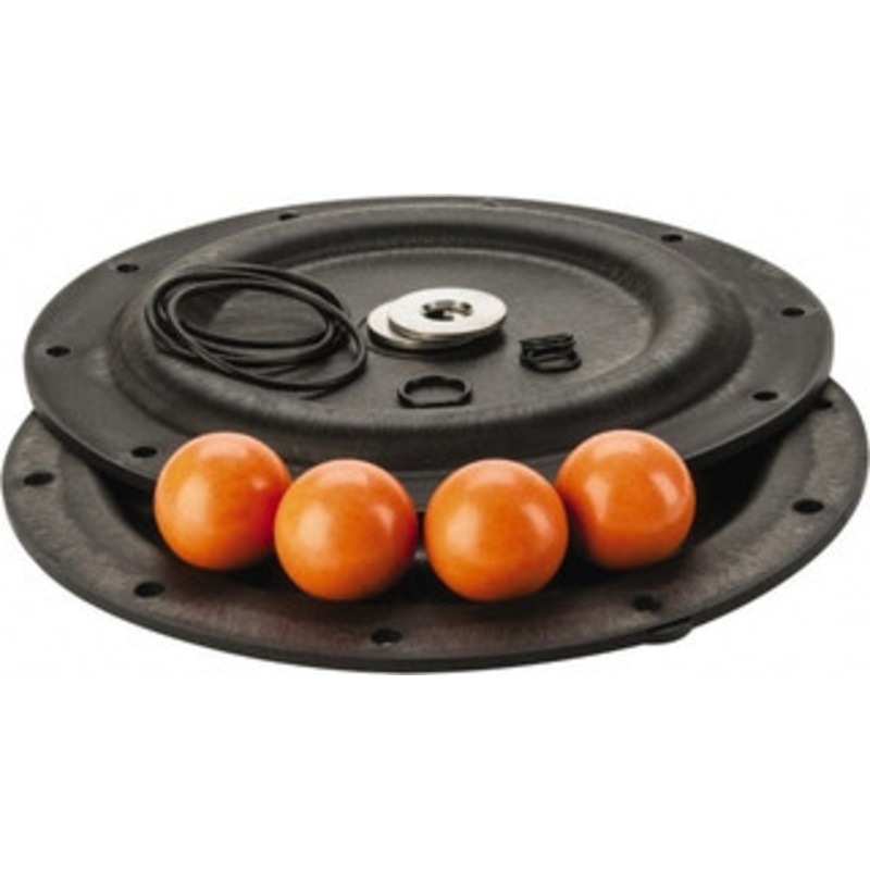 ARO Fluid Management Acetal/Nitrile Fluid Section Repair Kit For Use With Diaphragm Pumps 637124-62 - 60600301