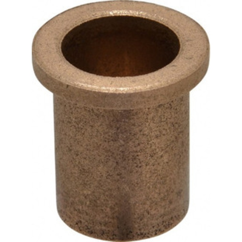 Boston Gear 3/4 Inside x 7/8 Outside Diam, Oil Impregnated Bronze Sleeve Bearing 1-1/8 Flange Outside Diam, 5/32 Flange Thickness, 1-1/4 OAL 69209 - 06455083