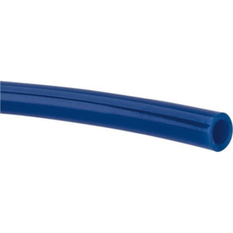Coilhose Pneumatics 8mm OD, Cut to Length Polyurethane Tube Blue, 145 Max psi, 95 Hardness PT0815-500B - 48692784