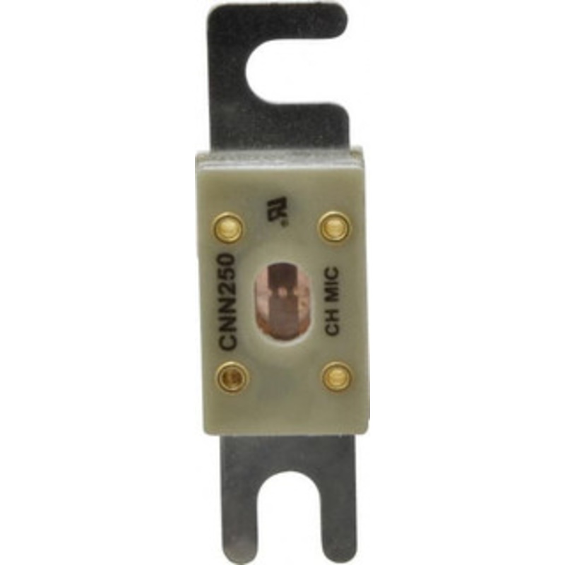 Ferraz Shawmut 250 Amp Visible Link Flat Forklift & Truck Fuse 125VAC, 48VDC, 3.18 Long x 0.75 Wide, Littelfuse CNN250, Bussman ANN250, Ferraz Shawmut CNN250 CNN250 - 54012570