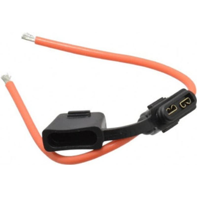 Ferraz Shawmut 30 Amp AF Black Automotive Fuse Holder 32 Volt, Orange #12 Wire AFH30C - 03078821