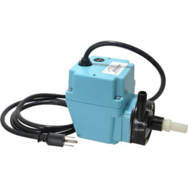 Little Giant 1/40 HP, 5.1 psi, Nylon Miniature Submersible Pump 1/2 Inch Inlet, 1/4 Inch Outlet, 6 Ft. Long Power Cord, 1.7 Amp 502303 - 09278623