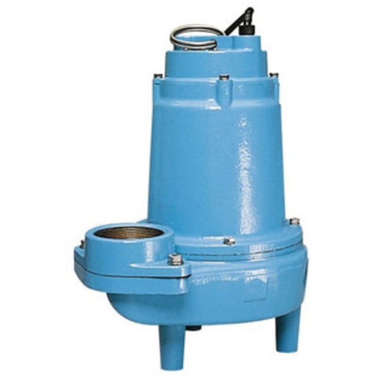 Little Giant 1 hp, 11 Amp Rating, 230 Volt, 60 Hz, Nonautomatic Sewage Pump Cast Iron Housing, 1 Phase, 2 Max Solid, Built-In Thermal Overload Protection 514620 - 76164904