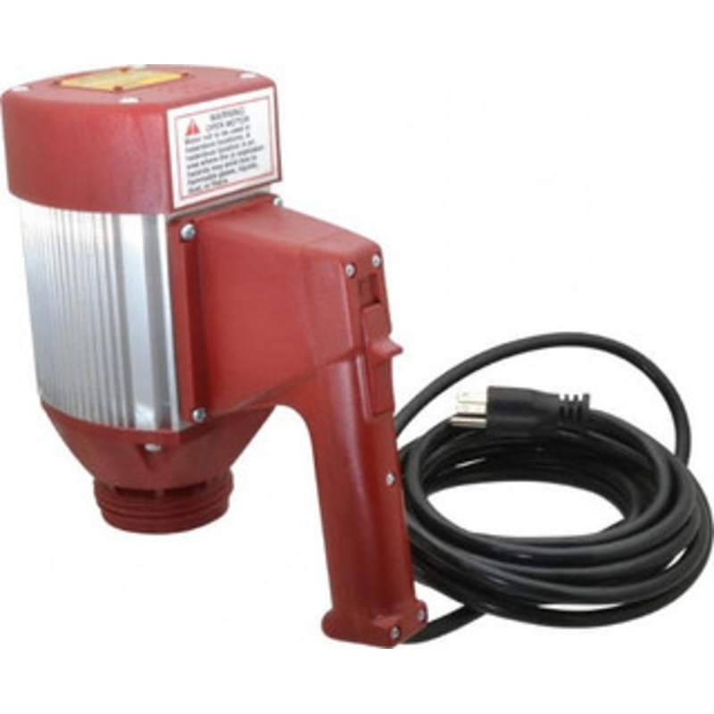 Lutz Pumps 1.07 HP, Open Drip Proof Drum Pump Motor For Use With All Lutz Pump Tubes, 120 Volt 0028-000 - 02332963