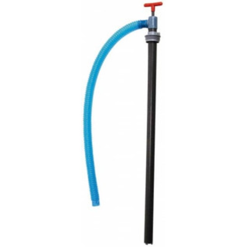 Made in USA 1-1/4 Outlet, PVC Hand Operated Transfer Pump 28 oz per Stroke, For Acid 236PF3-S - 06975262