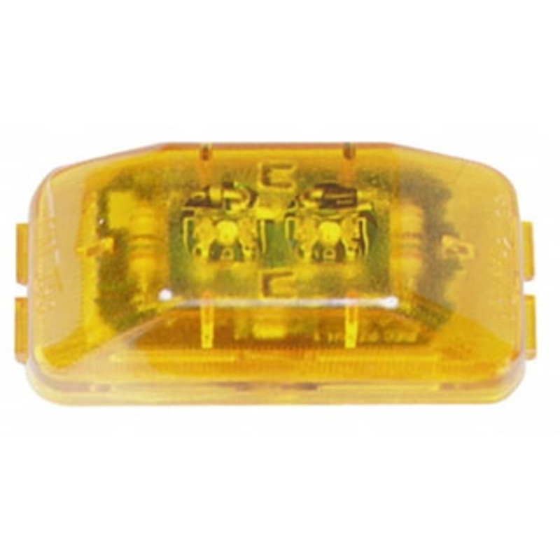Peterson Manufacturing 2-7/8 Long x 1-1/2 Wide, Red Lens & Reflector Plastic, 12 Volt V153KR - 06884688
