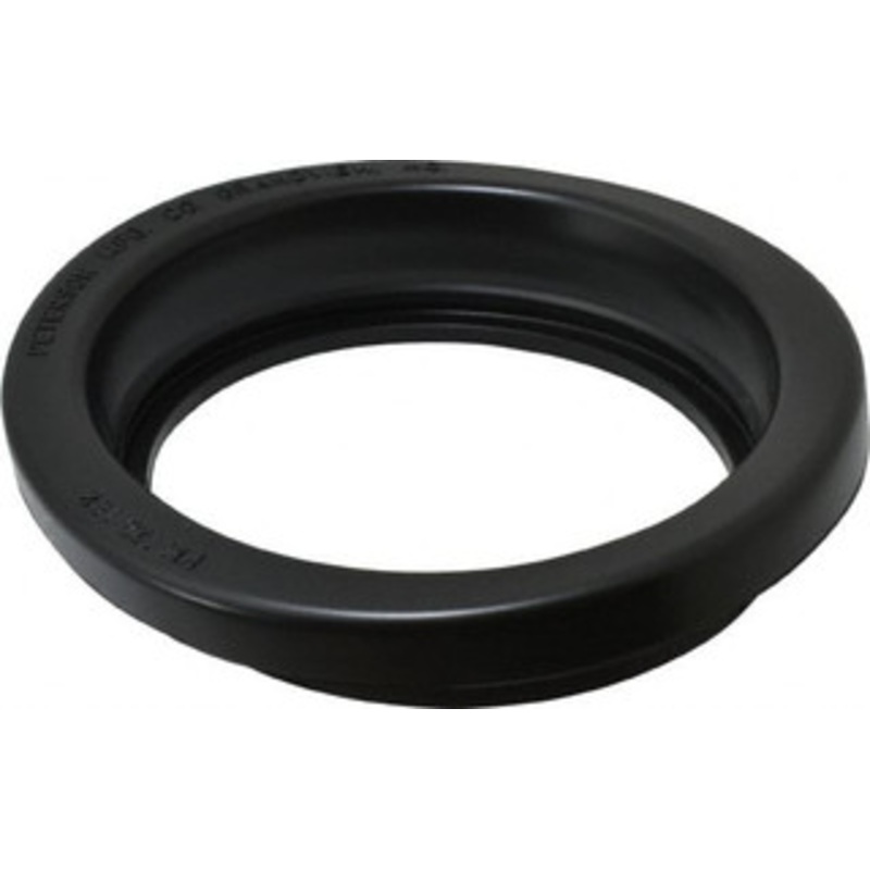 Peterson Manufacturing 4-1/4 Diam, Black Lens & Reflector Rubber 426-18 - 06884324