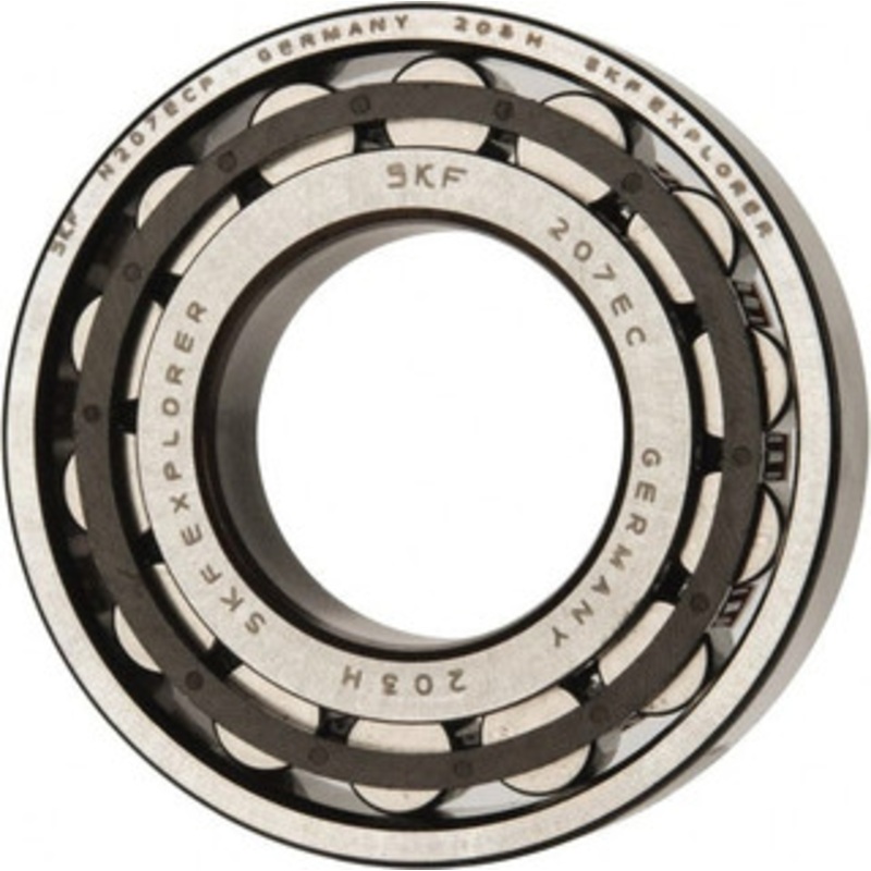 SKF 35mm Bore Diam, 72mm Outside Diam, 17mm Wide Cylindrical Roller Bearing 48,400 N Dynamic Capacity, 48,000 Lbs. Static Capacity NU 207 ECM - 43341213