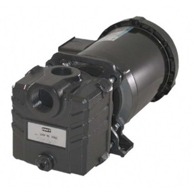 AMT Pump 230/460 Volt, 3 Phase, 1 HP, Self Priming Centrifugal Pump ODP Motor, Cast Iron Housing and Impeller, 70 Ft. Shut Off 285K-999-95 - 09273905