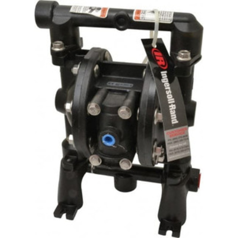 ARO Fluid Management 1/2 NPT, Metallic, Air Operated Diaphragm Pump Nitrile Diaphragm, Aluminum Housing PD05R-AAS-FGG-B - 09509886