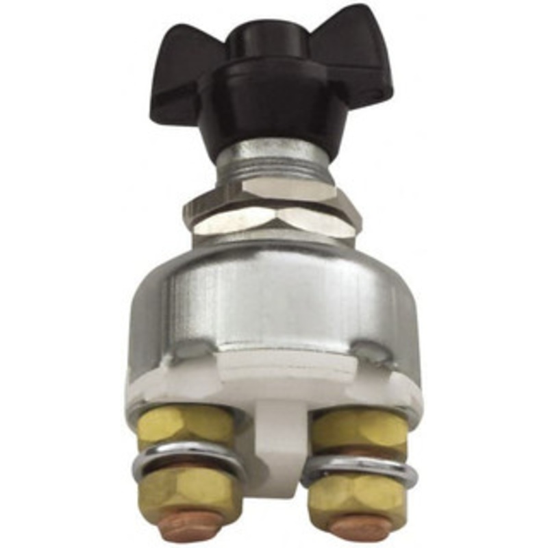 Battery Doctor 1 Position, 12 Volt, 100 Continuous Amp, Inline Battery Switch Battery Knife Switch Sequence, 1 Switch, Gold 20304 - 43279389