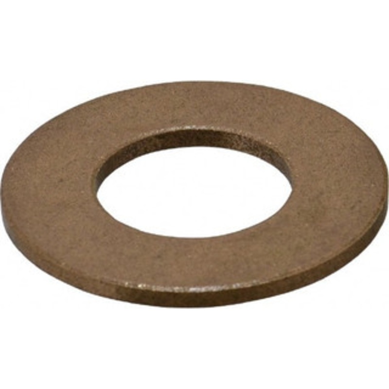 Boston Gear 1 ID x 2 OD x 1/8 Thick Bronze Thrust SAE-841 Bearing 10,000 Max Pressure x Velocity 35794 - 06455497