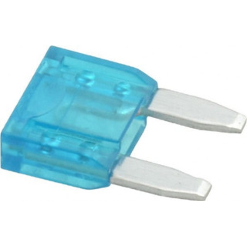 Ferraz Shawmut 15 Amp, 32 VDC, Bussmann ATM-15, Fast Acting Automotive Fuse 0.43 Long, Blue, Littlefuse 297015 AF2-15-MSC - 02672855