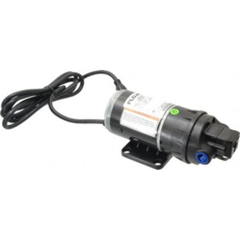 Flojet 1/10 HP, 3/8 Inlet Size, 3/8 Outlet Size, Duplex II Demand Diaphragm pump, Diaphragm Spray Pump 115 Input Voltage, Viton, Polypropylene, 2500 Max RPM, NPTF D3835V5011A - 07446305