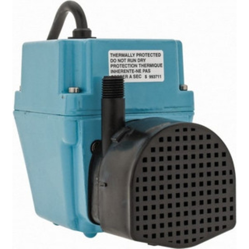 Little Giant 1/40 HP, 5.1 psi, Aluminum Miniature Submersible Pump 1/4 Inch Outlet, 6 Ft. Long Power Cord, 1.7 Amp 502103 - 09278581