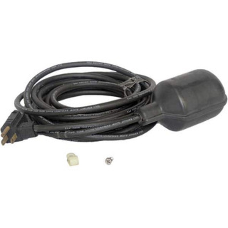 PRO-SOURCE Float Switches, Pump Type: Sewage, For Use With: PS-090ESE432/PS-090ESE533, Float Style: Piggback Wide Angle Switch, Voltage (AC): 115V, Cord Length: 20 (Feet), Housing Material: Thermoplastic PS-091MCSW01 - 90338682