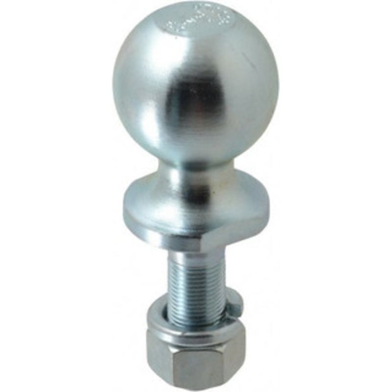 Reese 2 Diam, 2-3/8 Shank Length, Hitch Ball 3/4 Shank Diam, 3,500 Lb Capacity, Zinc Finish 63823 - 56427503