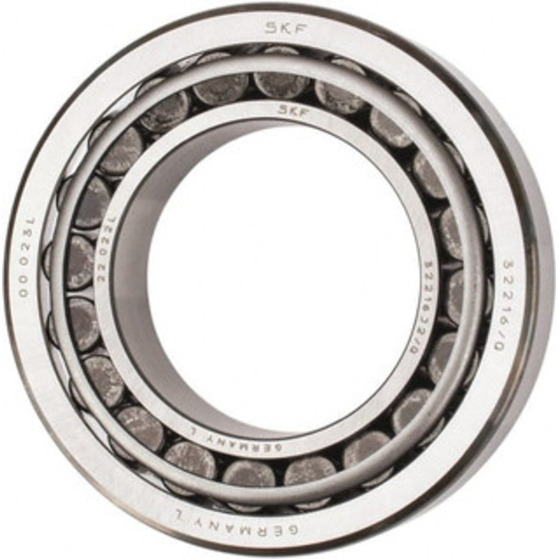SKF 80mm Bore Diam, 140mm OD, 35.25mm Wide, Tapered Roller Bearing 187,000 N Dynamic Load Capacity, 245,000 N Static Load Capacity 32216 - 43337971