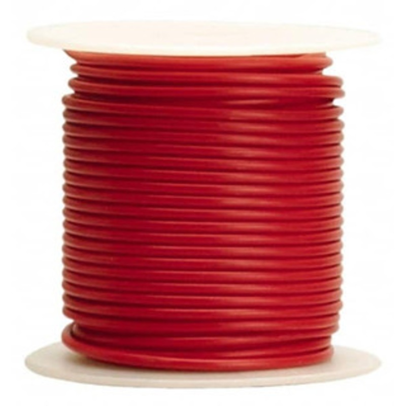 Southwire 18 Gauge Automotive Primary Wire 100 ft. Long, Red 55667423 - 03268083