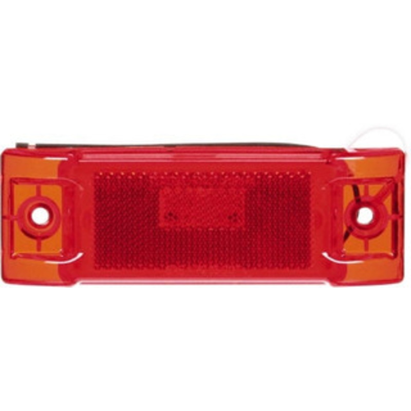 Truck-Lite 6 Long Marker Clearance 12 Volt, LED, Rectangular Lens, Red 2150 - 39603246