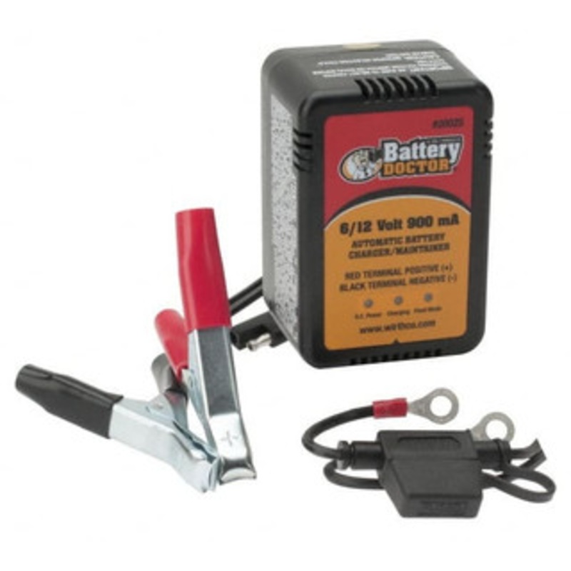 Battery Doctor 6/12 Volt Automatic Charger/Maintainer 900 mA 20026 - 43279249