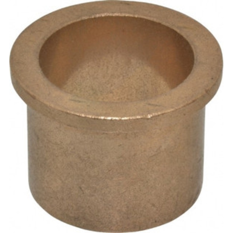 Boston Gear 1-1/2 Inside x 1-3/4 Outside Diam, Oil Impregnated Bronze Sleeve Bearing 2-1/16 Flange Outside Diam, 3/16 Flange Thickness, 1-1/2 OAL 35688 - 06455349
