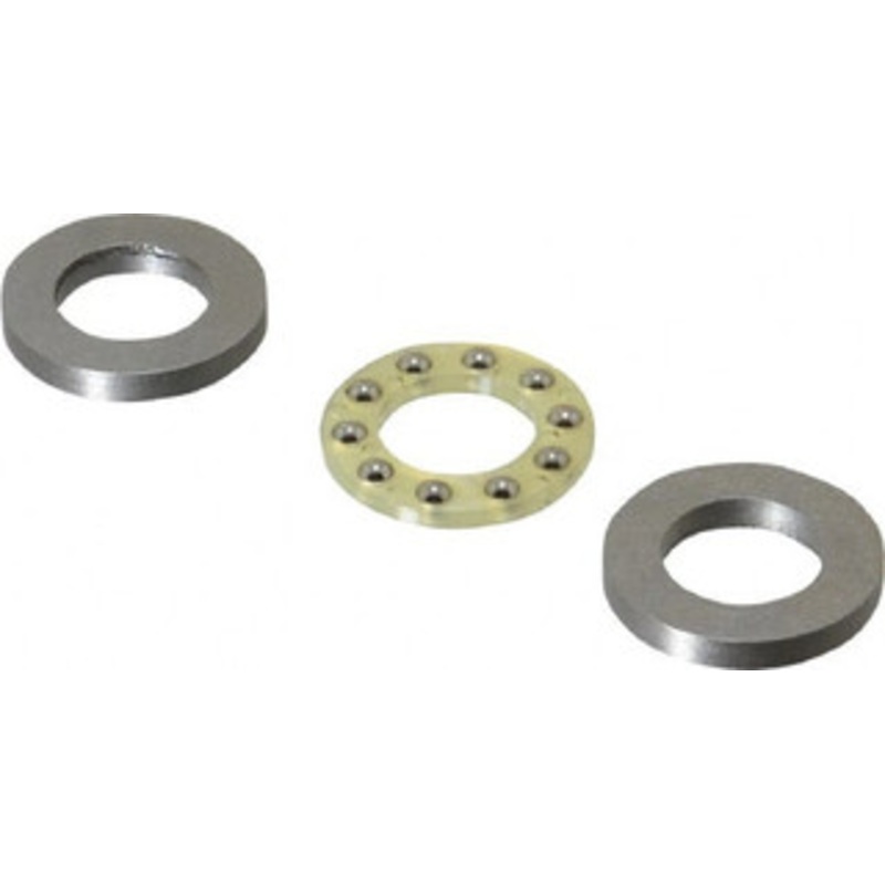 Boston Gear 1/2 ID x 7/8 OD x 3/8 Thick Alloy Steel Thrust Ball Bearing 17196 - 03548609