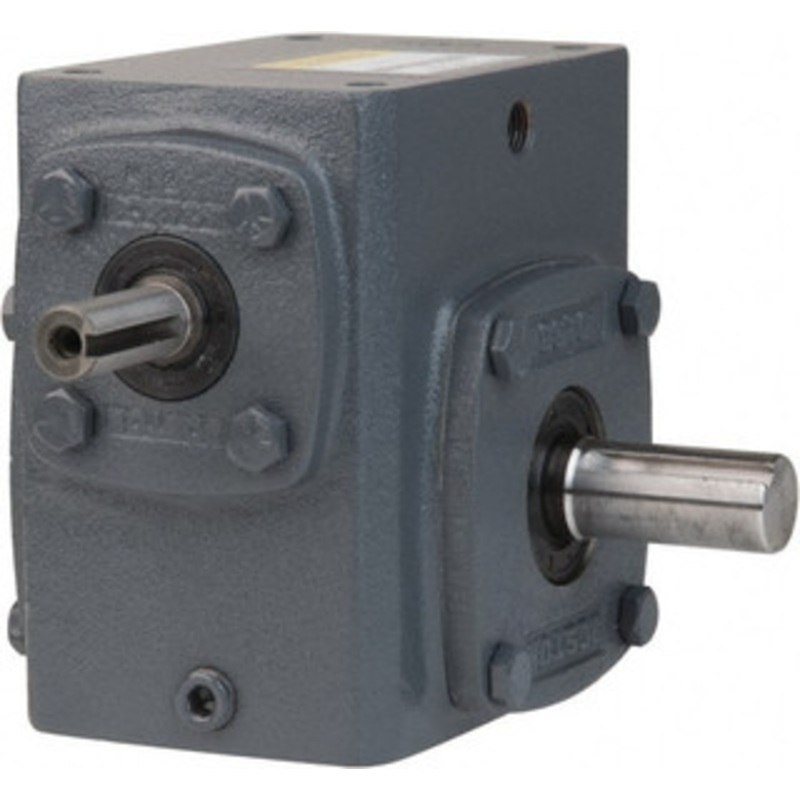 Boston Gear 1 Centerline Distance, 15:1, 117 RPM Output, 0.33 Input Horsepower, 146 Lbs. Max Torque, Speed Reducer Part No. 710-15-J, 3/8 Shaft Diam, Single Shaft Right, 2.31 High 51593 - 91235739