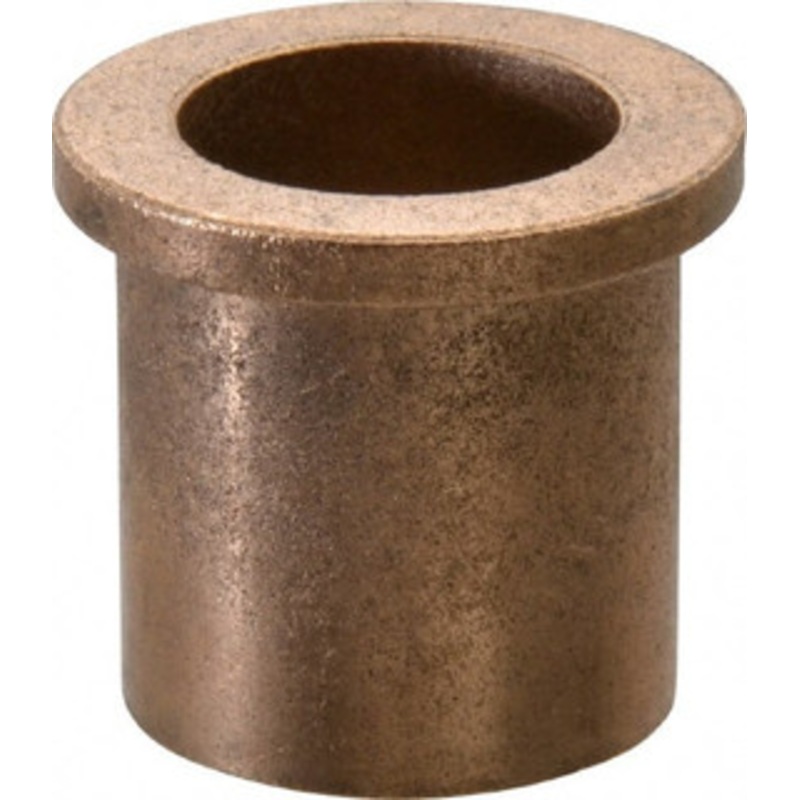 Boston Gear 7/8 Inside x 1-1/8 Outside Diam, Oil Impregnated Bronze Sleeve Bearing 1-3/8 Flange Outside Diam, 5/32 Flange Thickness, 1-1/4 OAL 69211 - 06455216