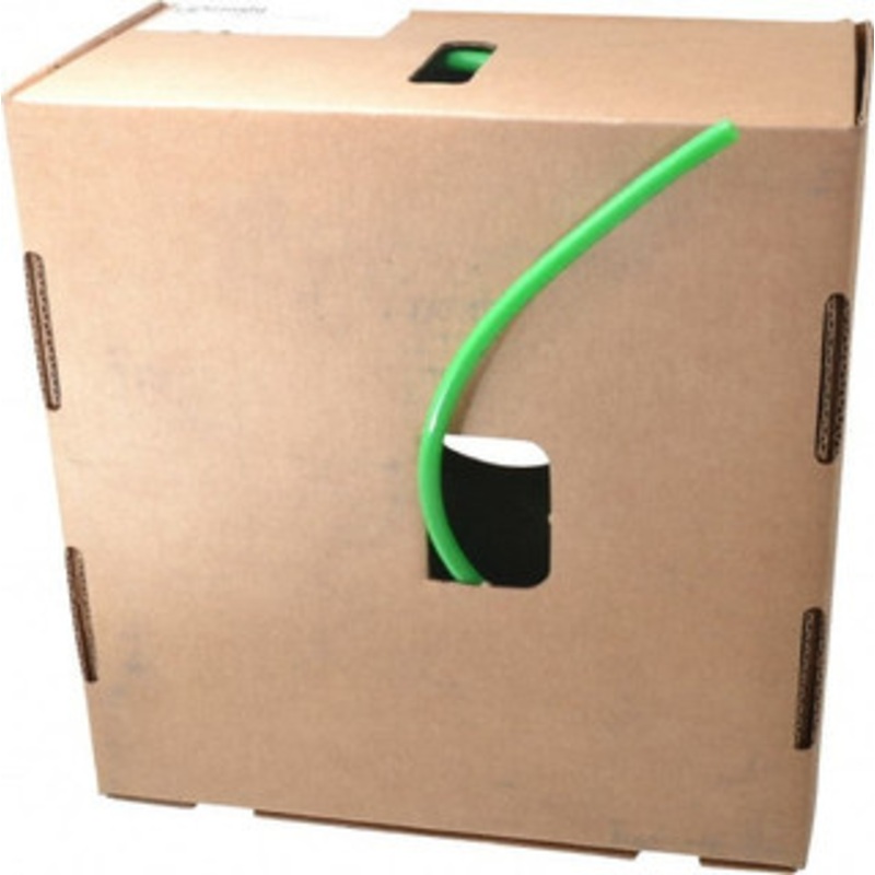 Coilhose Pneumatics 15/64 ID x 5/16 OD, 0.04 Wall Thickness, 100 ft. Long, Nylon 11 Tube Green, 150 Max psi ADOT516-100D-G - 87875324