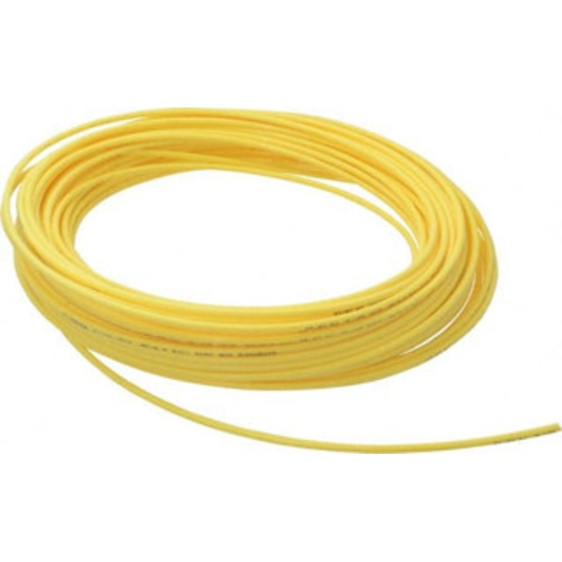 Coilhose Pneumatics 3/32 ID x 5/32 OD, 0.32 Wall Thickness, 100 ft. Long, Nylon 11 Tube Yellow, 150 Max psi ADOT532-100D-Y - 87875423