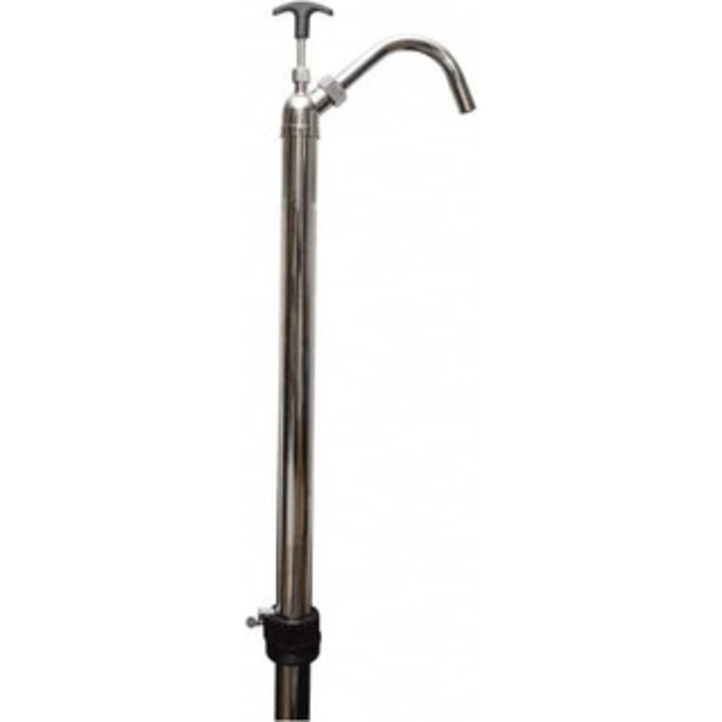 Detco 5.8 Strokes per Gal, 3/4 Outlet, Metal Hand Operated Drum Pump 22 oz per Stroke, 42-1/2 OAL, For 15 to 55 Gal Drums EQP004 - 33684986