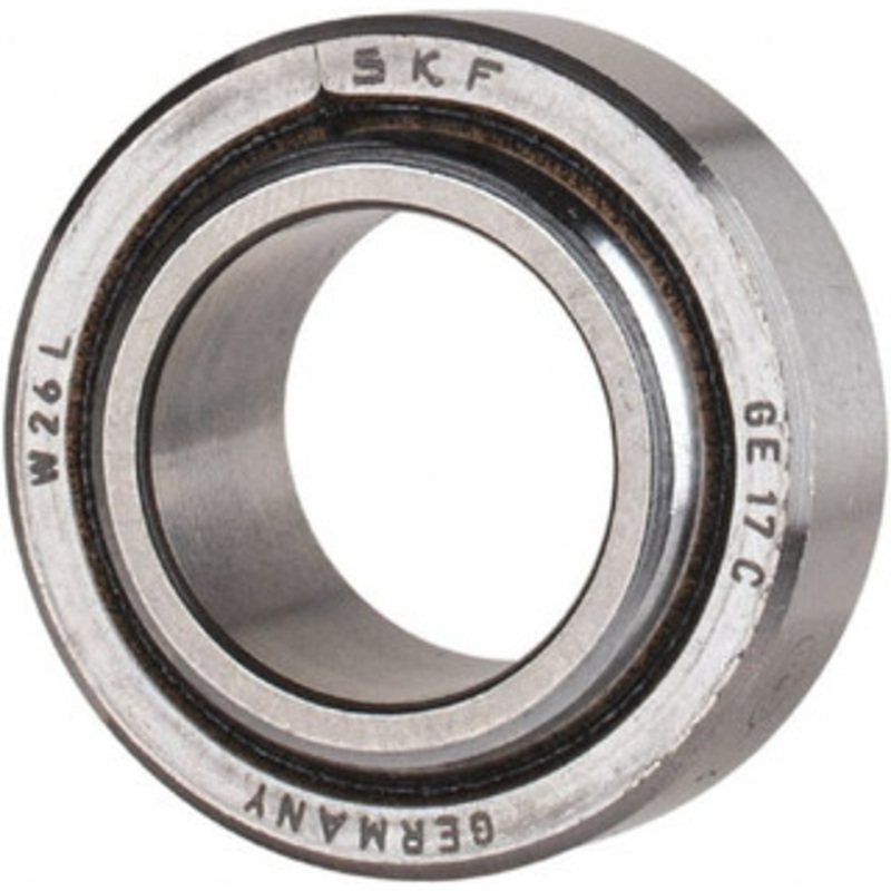 SKF 17mm Bore Diam, 5,040 Lb Dynamic Capacity, Spherical Plain Bearing 12,600 Lb Static Load Capacity GE 17 C - 86035680